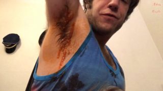 Guy Makes Homo  Lick Hot Sauce Covered Armpits JOI 