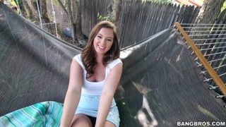 Maddy OâReilly takes on a huge cock