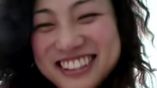 Sexy Asian chick fucks in her accurate pussy