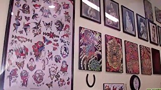 Publichandjobs - Asians Miatsu And Suki Paying For Tattoo With A Handjob