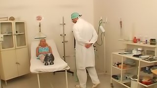 Bad doctor wants a blowjob and rimjob from a sexy teen girl