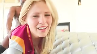 Blonde gets a BBC with joy
