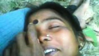 Indian Couple Having Sex Outdoors