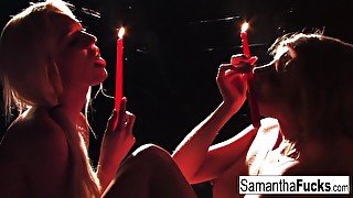 Samantha & Victoria Play With Candle Wax - Victoria white