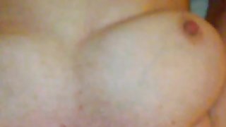 Wife Deep throating and playing