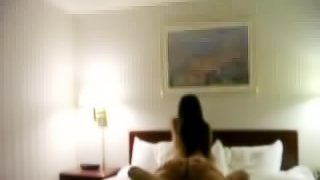 Gorgeous brunette whore gets fucked in the hotel