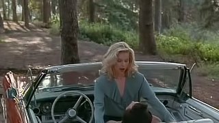 Incredibly Sexy Kate Vernon Gets Fucked In a Convertible Car Outdoors