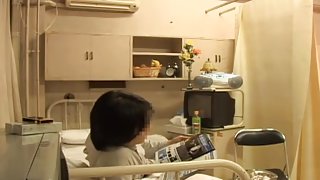 Blowjob and Japanese fucking from a hot naughty nurse