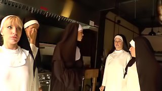 Nasty Nun Gets Hardcore Fucked By A Guy With A Foot Fetish