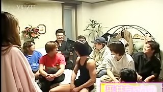 Hottest Japanese lady moans as she's getting screwed on the floor