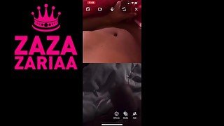 DL BBC Caught By His Girl Jerking Off To TS ZAZA ZARIAA