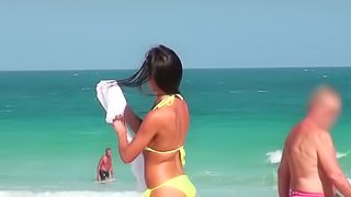 That Hoe Is Picked On The Beach And Fucked Wild In Her Tight Vag