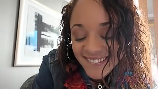 After a good ass fuck you fill Holly's mouth with cum