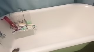 Hot Invisible Lesbian Teens Tongue Fuck In the Tub!