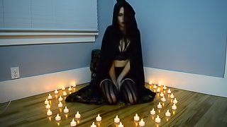 Dark Witchy Natural Solo TEASER2 -HALLOWEEN2017- MissKittyMoon.Manyvids.com
