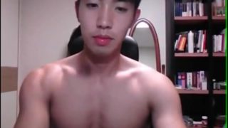 Hot sexy chinese man on front camera