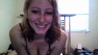 Tiny college teen webcam striptease perfection