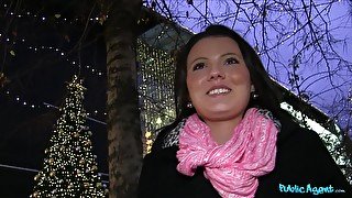 Public Agent - Adorable Babe Suck And Fucks Stranger To Buy Christmas Gifts 1 - Vanessa V