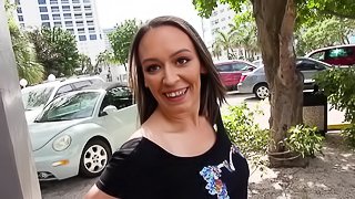 Picking Raelynn Taylor at the street and dicking her warm pussy