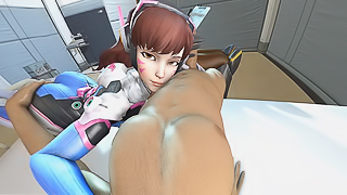 Mercy and D.Va in, "Doctor's Orders"