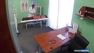 Gabriela in Doctors magic cock produces vocal orgasms from horny patient - FakeHospital