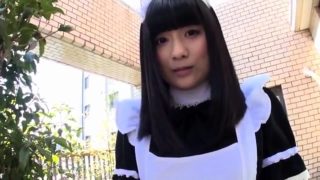 Japanese AV teen in school uniform has hardcore group sex