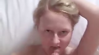A Creamy Facial For A Blonde Teen In A Homemade Video