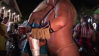 Street Fair Key West Wild Hot Naked Chicks Everywhere