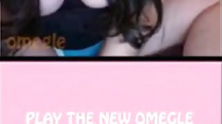 Chubby girl plays the new omegle points game