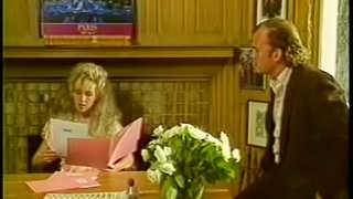 Blonde Retro Whore Victoria Paris Sucks Cock and Gets Fucked in the Office