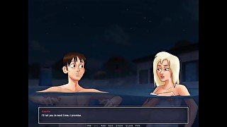 Summertime Saga: Hot Sexy Blonde Girl From The Pool-Ep24