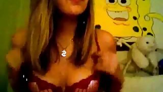 Sexy girl showing her tits and fingering pussy on web cam