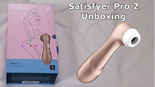 Satisfyer Pro 2 Air Pulse Clit Stimulating and Sucking Sex Toy Unboxing