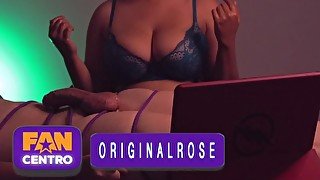 Handjob game with the longest post orgasm and denial