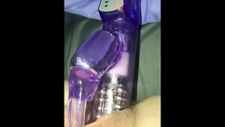 EXTRA Close Up Pussy No Hands Rotating Beads Vibe
