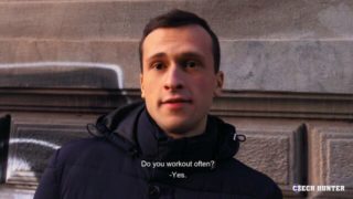 Slender brunette Czech boy gets sodomized in POV
