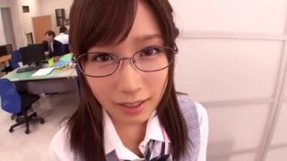 Honey busty Japanese young girl Minami Kojima got a sperm shot on her face