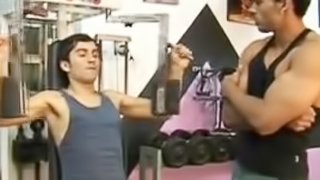 Passionate Latinos Fucking Like Mad at the Gym