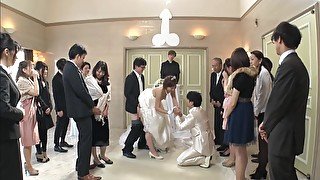 Best man takes bride in japanese wedding 1 - asian