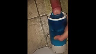 Getting My Dick Sucked By A Blue Thing Pt 1