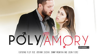 Riley Reid & Adriana Chechik & Danny Mountain & Logan Pierce in Polyamory, Episode 1 Video