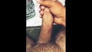 POV Home alone and horny stroking my hard cock! WATCH HIM GROW!