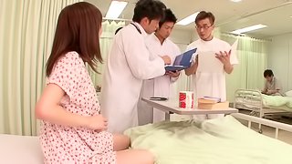 Cute Asian patient gets fucked by a randy doctor