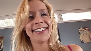 This clitpierced milf gets her ass drilled hard by a huge dick