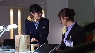 Office guys use this gorgeous Japanese girl as a fuck toy