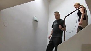 Old granny slave is whipped - BDSM scene