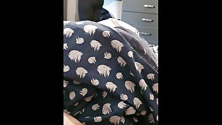 Step mom morning fuck with step son without condom