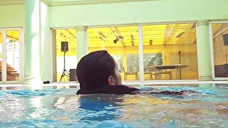 Kittina Ivory Swimming Pool Hot Hungarian Pornstar