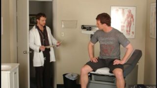 Doctor Nash Lawler cures Cameron Adams' hard-on