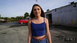Admirable brunette young girl Mackenzie Mace gets fucked in amateur porn video